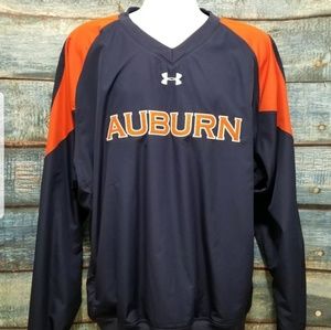 UA Under Armour L Pullover Jacket AUBURN TIGERS